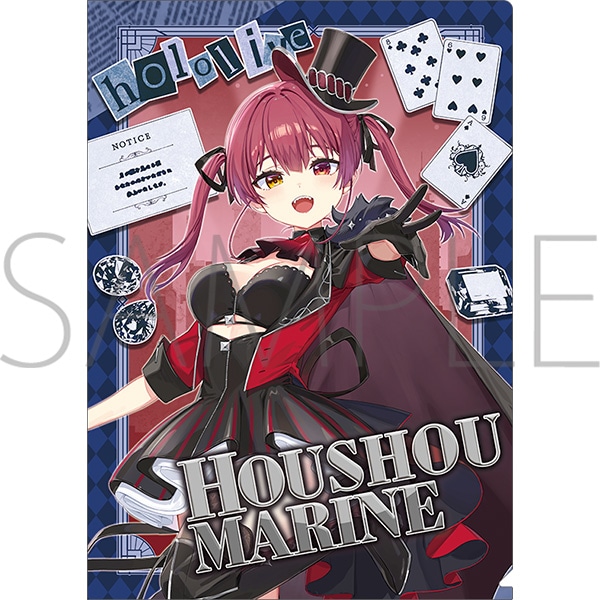 [Pre-order] hololive - Detective and Phantom Thief, Mystery Hidden in the Museum - Clear File Houshou Marine